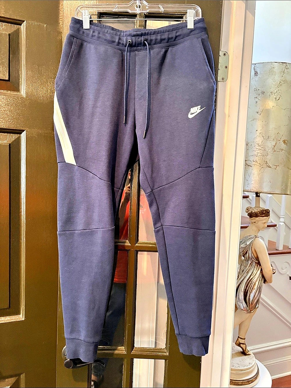 Nike Men'Small Navy Blue Joggers Size Small Like New